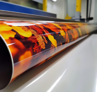 Печать на самоклеющейся пленке